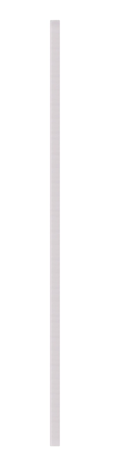 Schmaler, rechteckiger Spiegel in vertikaler Perspektive, 50x150cm groß.