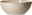 Beige Schale Omara 23cm mit dekorativem Muster, seitliche Perspektive