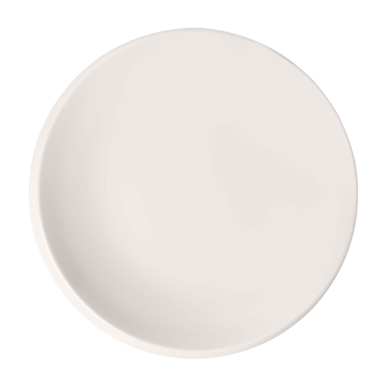 Witte schaal NewMoon 750 ml, bovenaanzicht