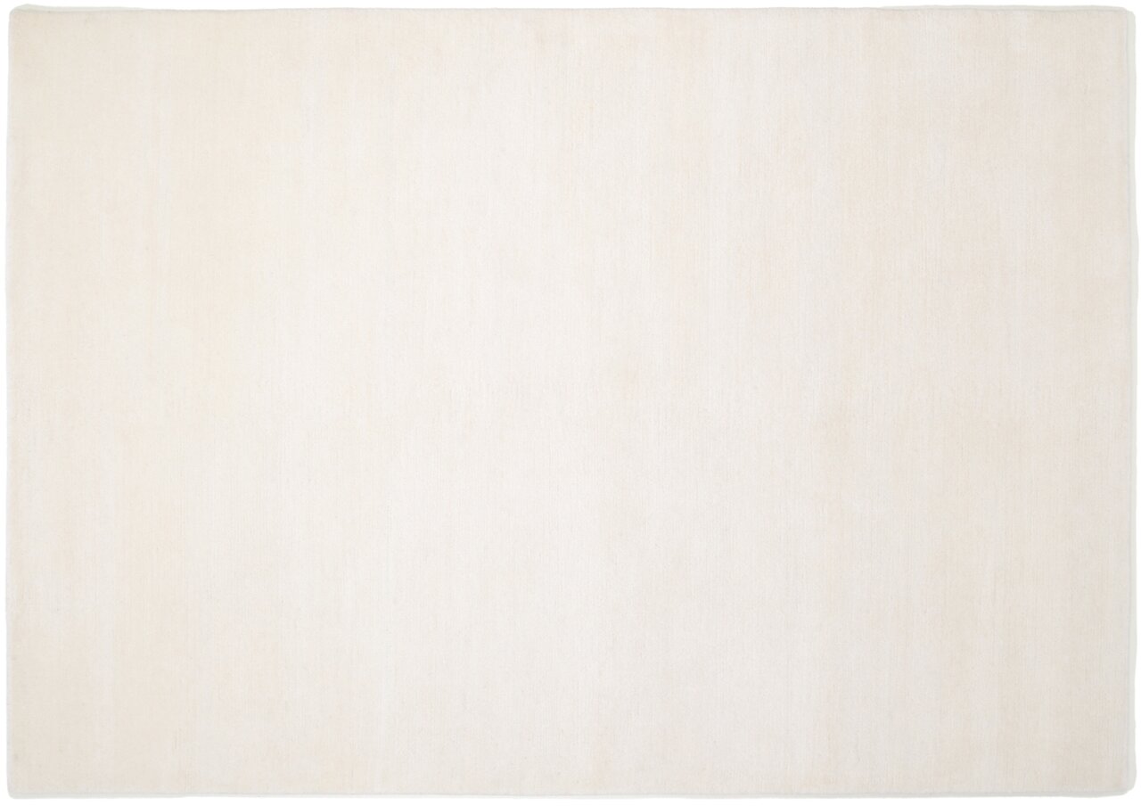 OCI Wollteppich VINCIANO Heller Wollteppich in Draufsicht, schlichtes Design, rechteckige Form