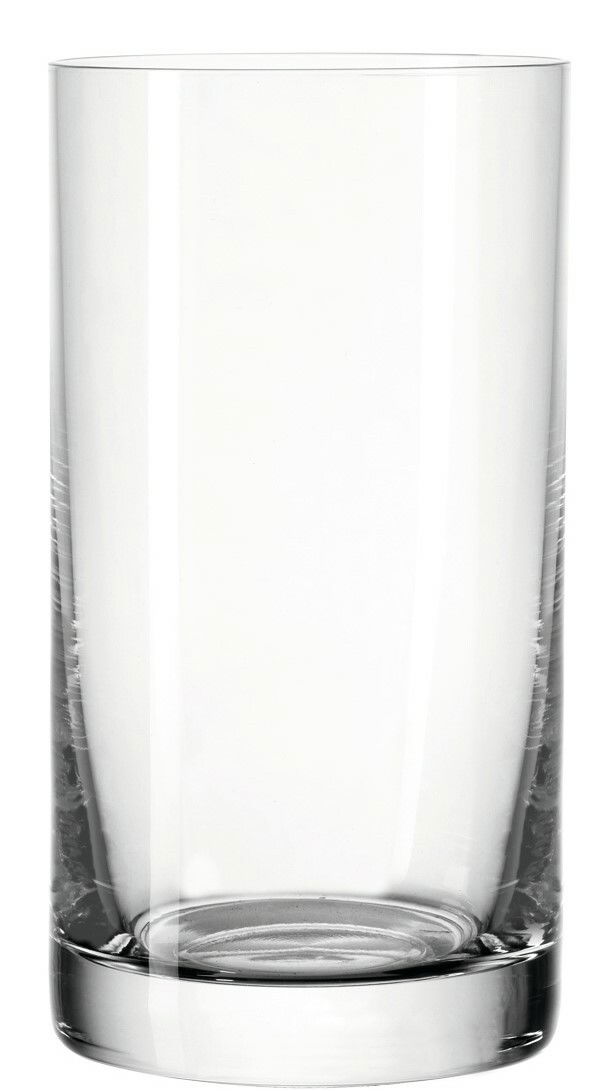 Leonardo Trinkglas EASY Klares Trinkglas Easy+ 260ml, zylindrische Form, Frontalansicht