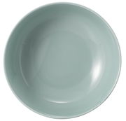 Ansicht von oben auf eine Arktisblau farbene Schüssel mit einem Durchmesser von 20 cm, Seltmann Weiden Bowl BEAT.