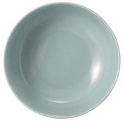 Ansicht von oben auf eine Arktisblau farbene Schüssel mit einem Durchmesser von 20 cm, Seltmann Weiden Bowl BEAT.