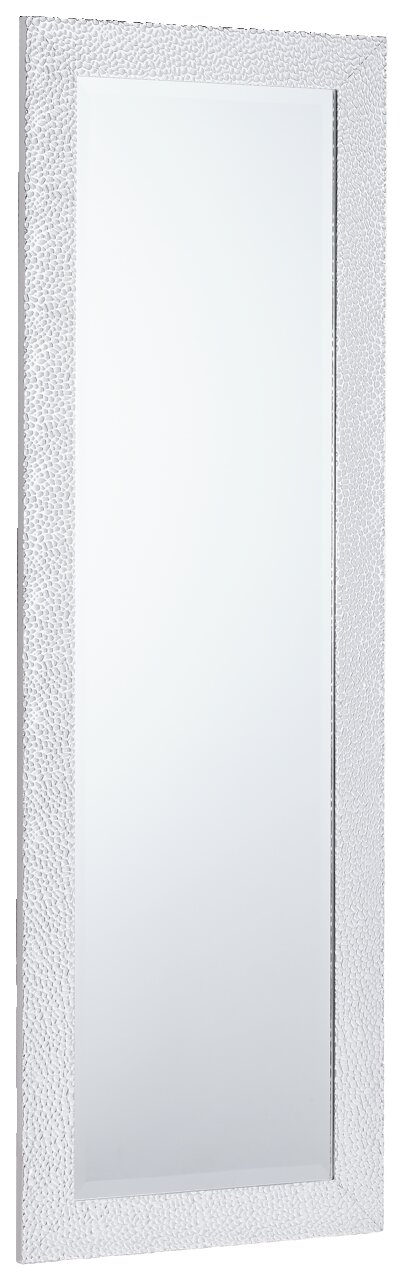 Carryhome Spiegel MAYA Rechteckiger Spiegel mit strukturiertem Rahmen, Perspektive leicht von der Seite