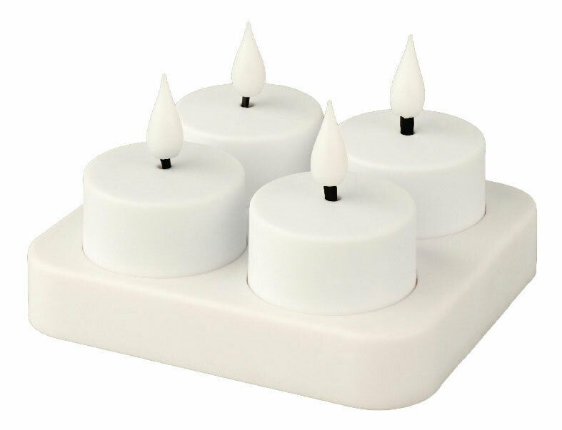 Lumineo LED wiederaufladbare Teelichter Lumineo LED wiederaufladbare Teelichter