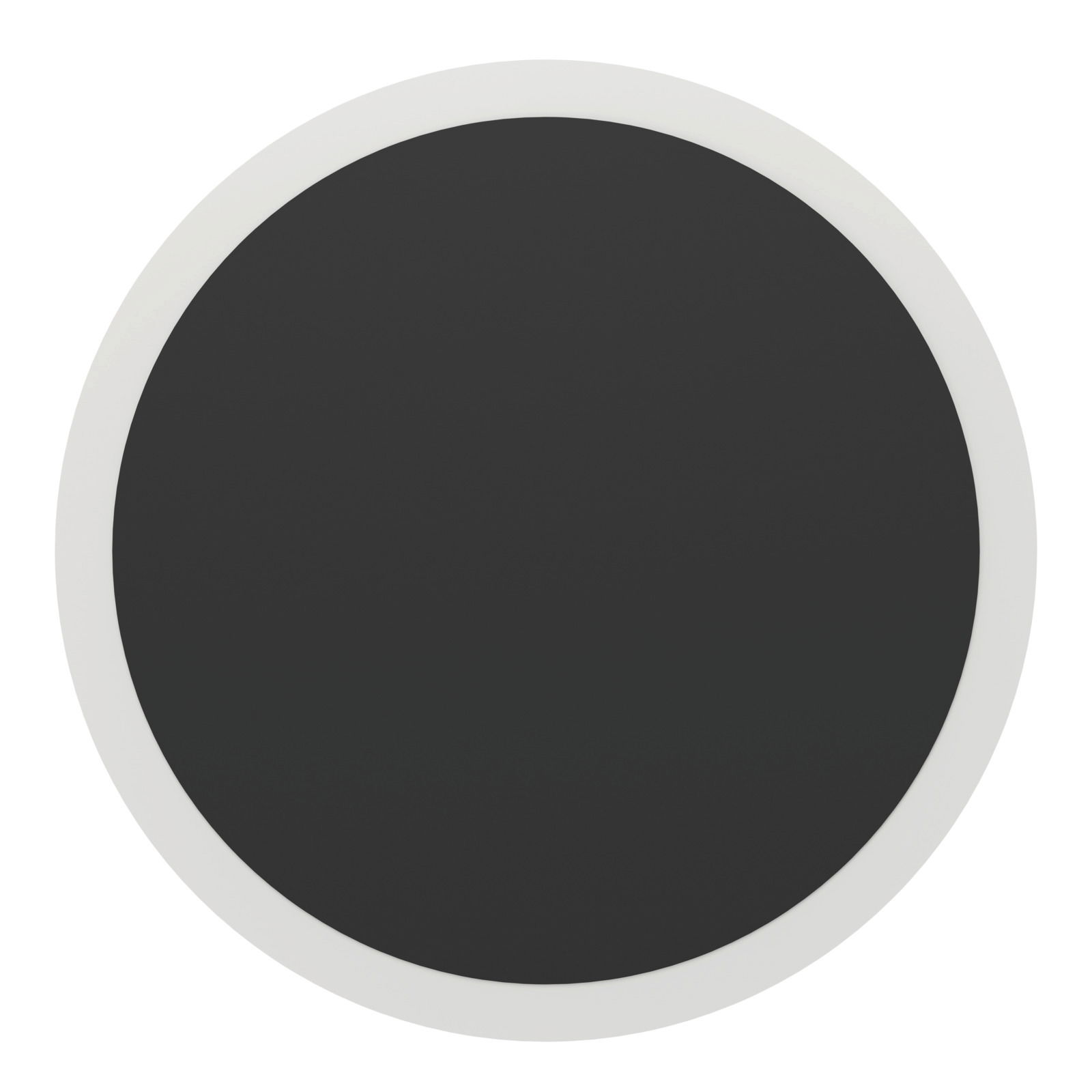 Eglo Leuchten Wandleuchte TALAMELLO Runde Wandleuchte TALAMELLO 1 in schwarzer und weißer Farbe, Frontalansicht