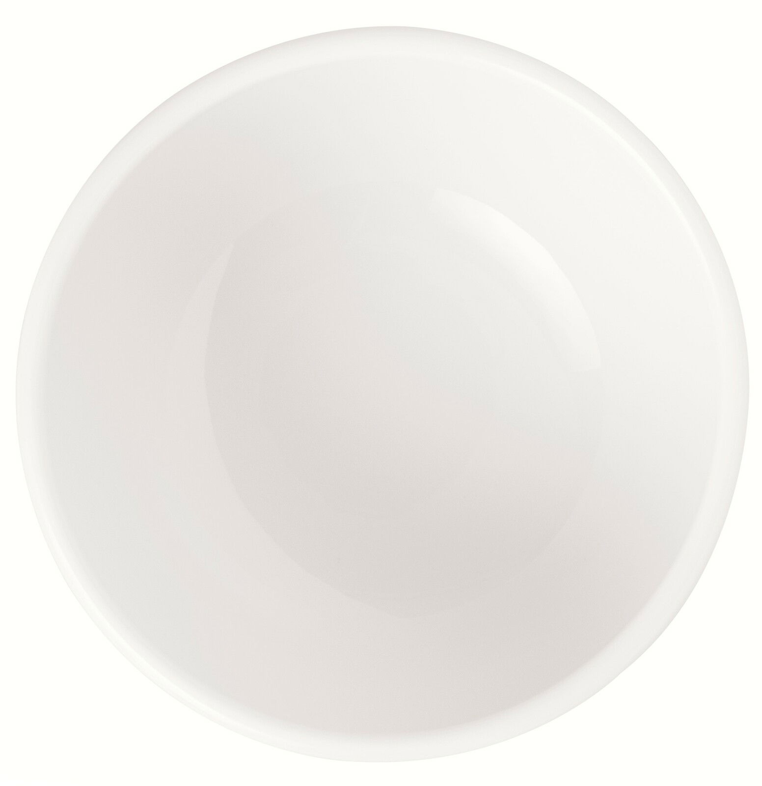 Weiße Dipschale Afina 90ml, Ansicht von oben