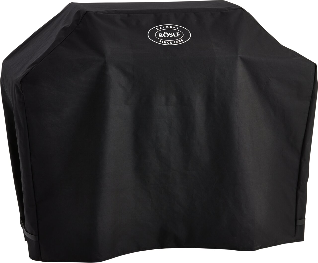 Schwarze Abdeckhaube für Videro G3 Grill, Vorderansicht