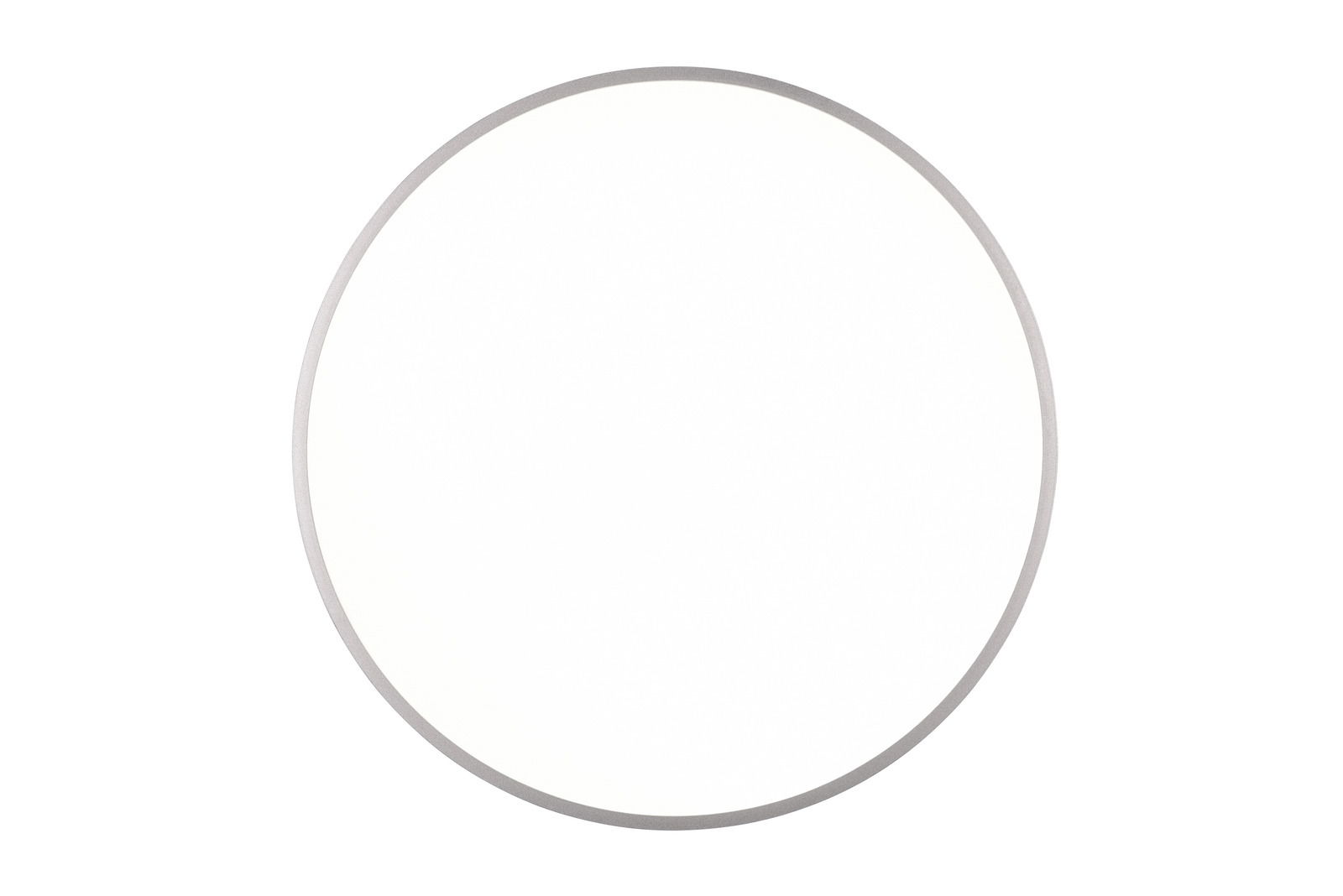 Runde Deckenleuchte YUMA in Draufsicht mit schlichtem, modernem Design.