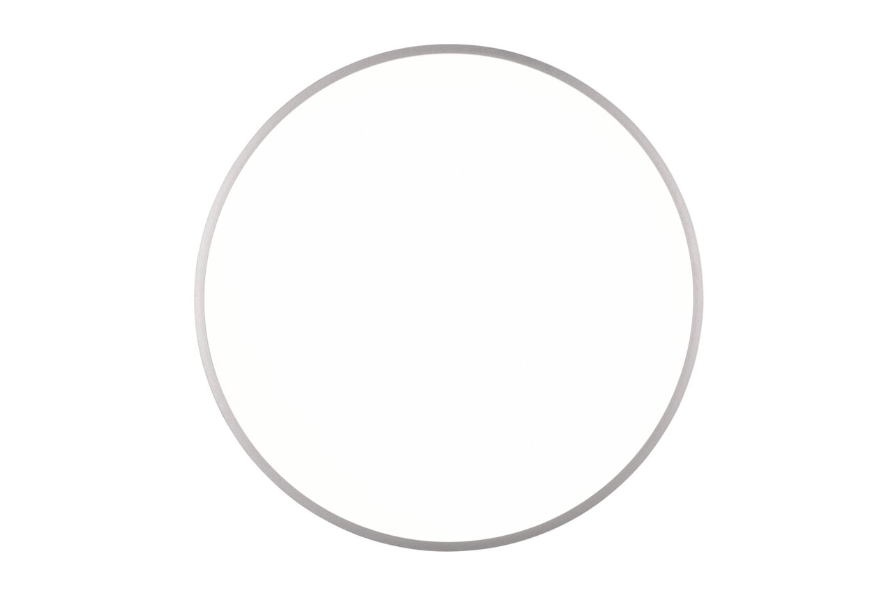 Runde Deckenleuchte YUMA in Draufsicht mit schlichtem, modernem Design.