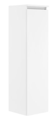 Weiße Badkombination aus der Serie NEXT4YOU von Puris, perspektivisch von vorne links gezeigt.