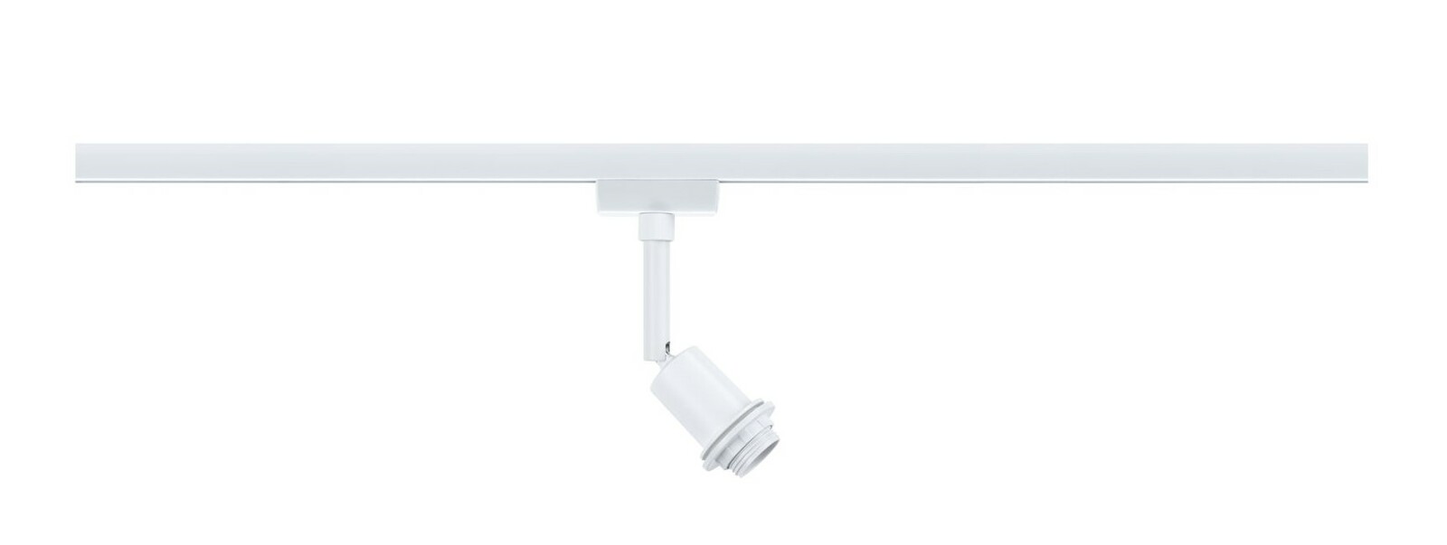 Weißer Basisspot für URail-System, seitliche Perspektive