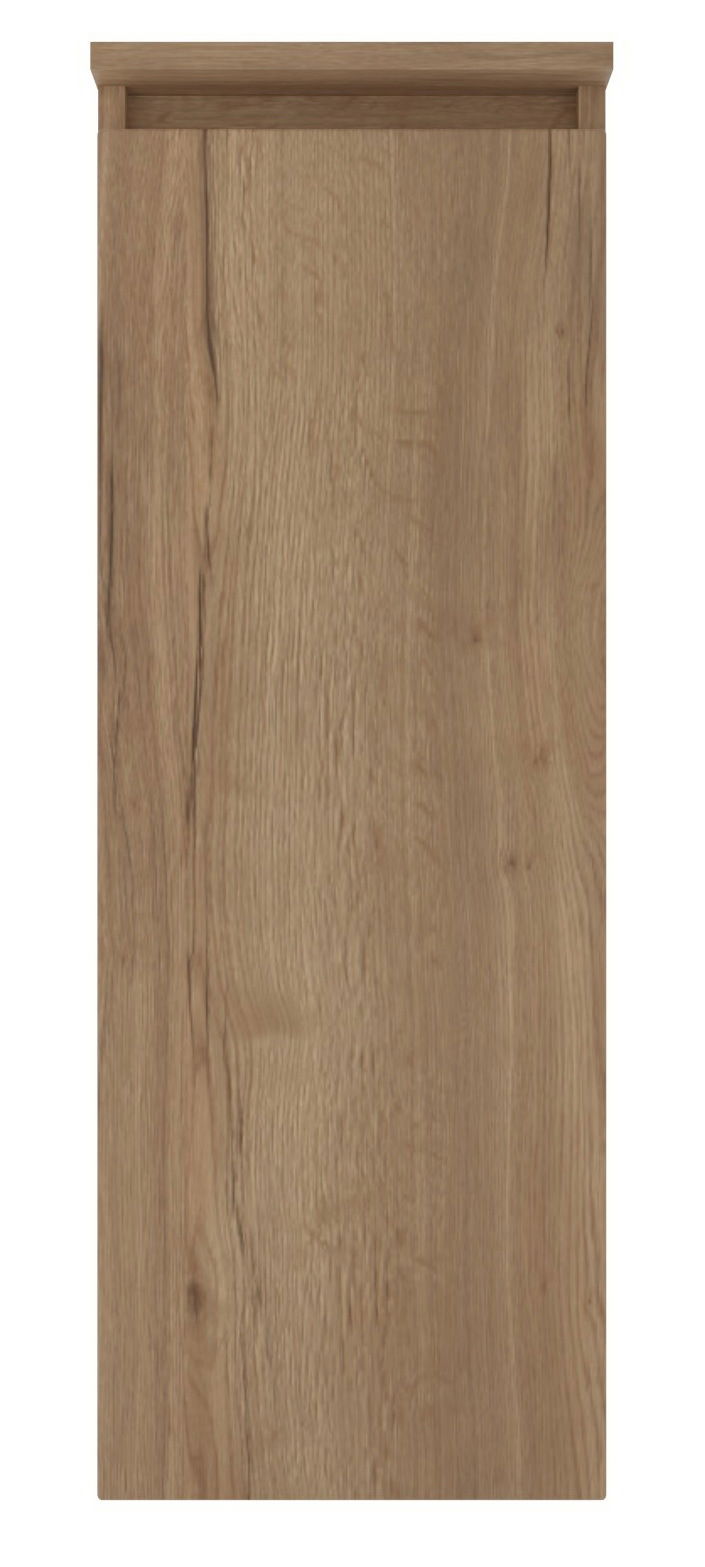 Novel Highboard links NV.210 Frontansicht eines Highboards mit Holzoptik