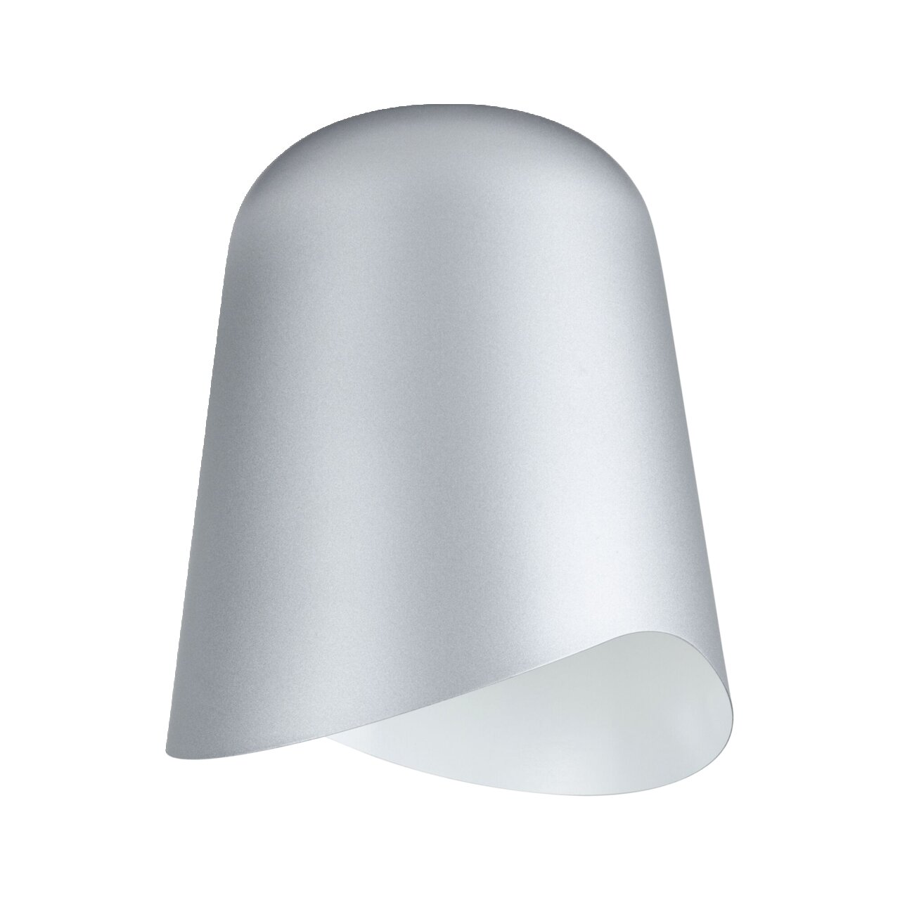 PAULMANN Dekoschirm Alvaro URAIL Silberner Dekoschirm Alvaro in konischer Form, seitliche Perspektive