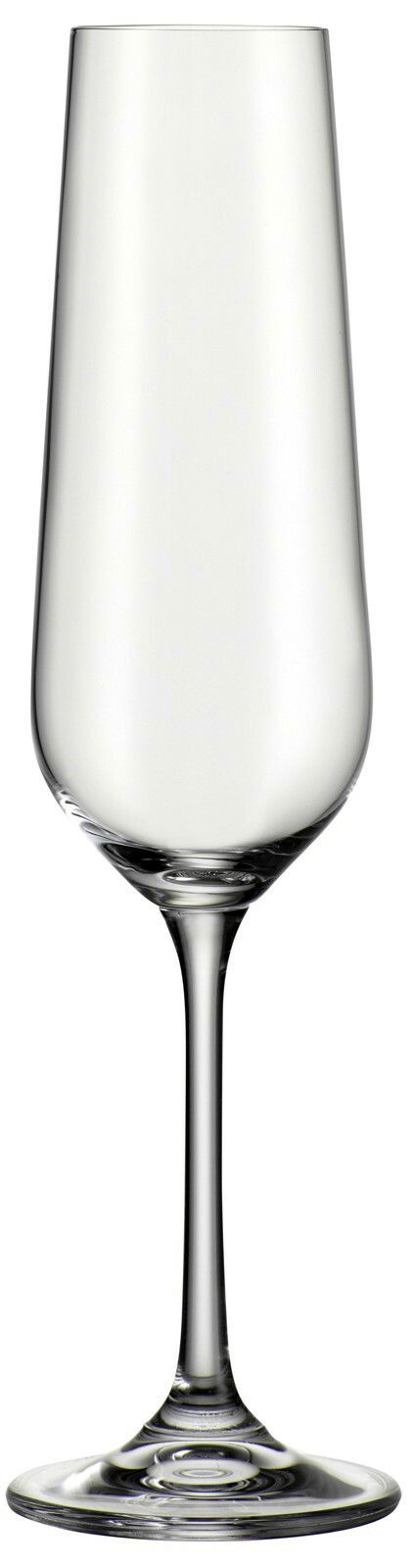 Eleganter Sektkelch 220 ml Lucca, frontal abgebildet