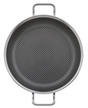 Servierpfanne XL CUT RESIST PU aus der Vogelperspektive mit Antihaftbeschichtung und zwei Griffen