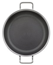 Servierpfanne XL CUT RESIST PU aus der Vogelperspektive mit Antihaftbeschichtung und zwei Griffen