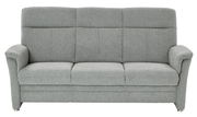 Graues 3-Sitzer-Sofa Beldomo ZARA, Frontalansicht