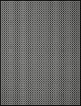 Wohndecke mit grauem Rautenmuster, Draufsicht