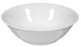 Weiße Dessertschale Rondo/Liane 15cm, seitliche Perspektive