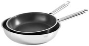 Zweiteiliges Pfannenset Elegance mit 24 cm Durchmesser, seitliche Ansicht