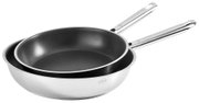 Zweiteiliges Pfannenset Elegance mit 24 cm Durchmesser, seitliche Ansicht