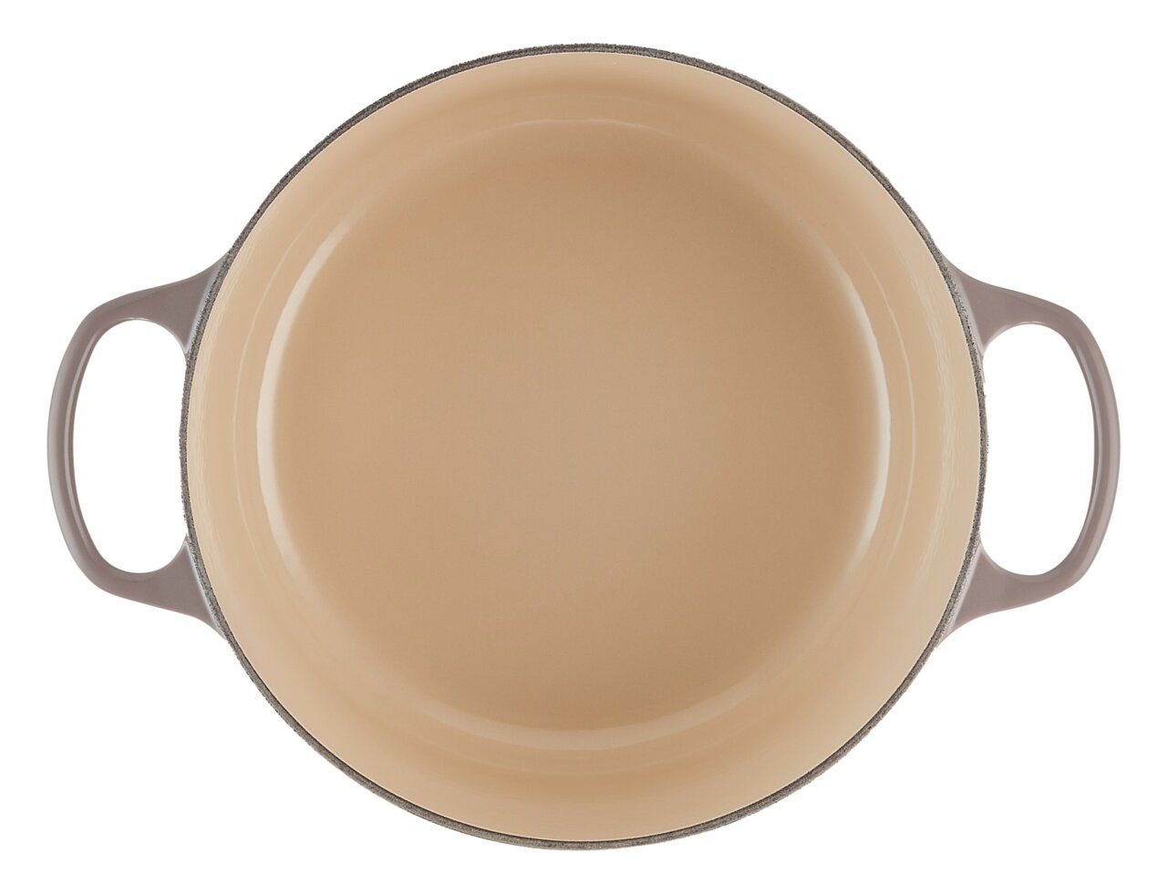 Runder Bräter 26cm Flint, Draufsicht