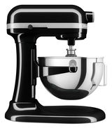 Schwarze Küchenmaschine Heavy Duty 5,2L, seitliche Ansicht