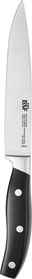 BSF Fleischmesser DAYTONA Fleischmesser mit schwarzem Griff und silberner Klinge, seitliche Ansicht