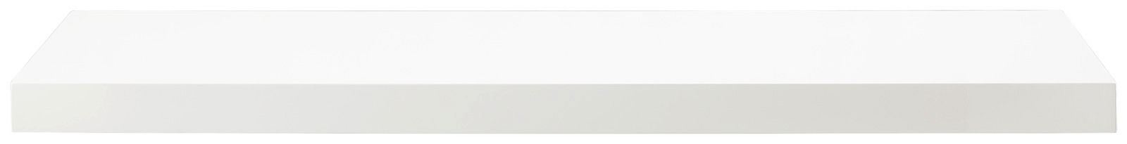 Weißes Wandboard aus der Frontansicht