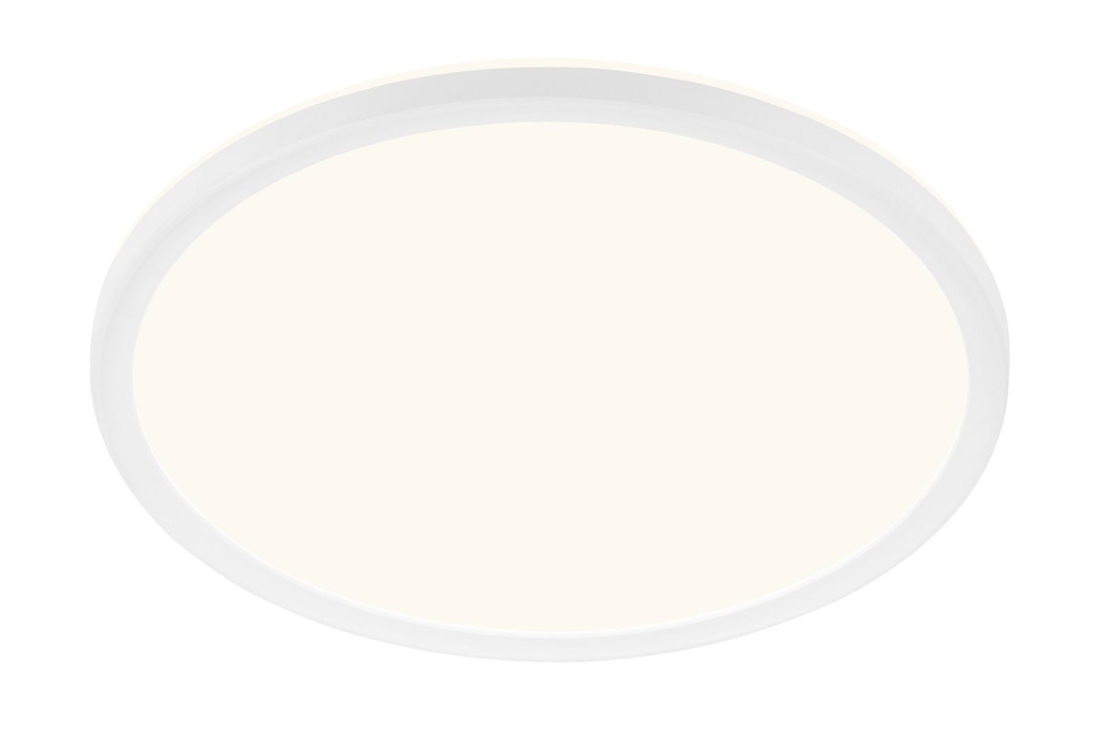 Briloner LED-Deckenleuchte SLIM Runde LED-Deckenleuchte in Weiß, Ansicht von unten
