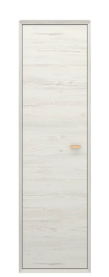 Hängeschrank hoch in Holzoptik, Frontalansicht