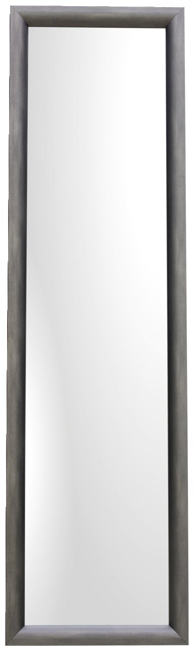 Standspiegel mit schwarzem Rahmen, ca. 50x180cm, Frontalansicht
