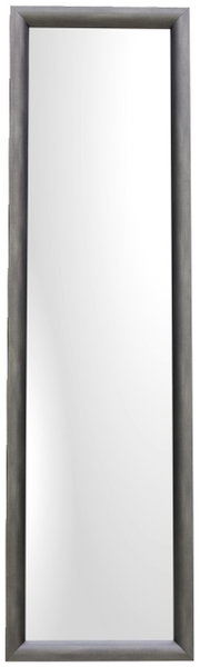 Standspiegel mit schwarzem Rahmen, ca. 50x180cm, Frontalansicht