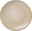 Dessertteller Omara 21cm beige mit dekorativem Muster, Draufsicht