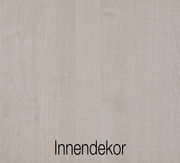 Holzdekor in heller Farbe, Nahaufnahme, perspektivisch von oben betrachtet