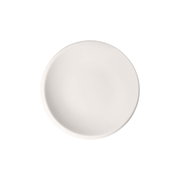 Weißer Brotteller NewMoon 16cm, Draufsicht