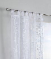 Schlaufenschal Florence mit floralem Muster, seitliche Perspektive