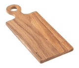 Holzgriffbrett mit rundem Griff, Perspektive von schräg oben
