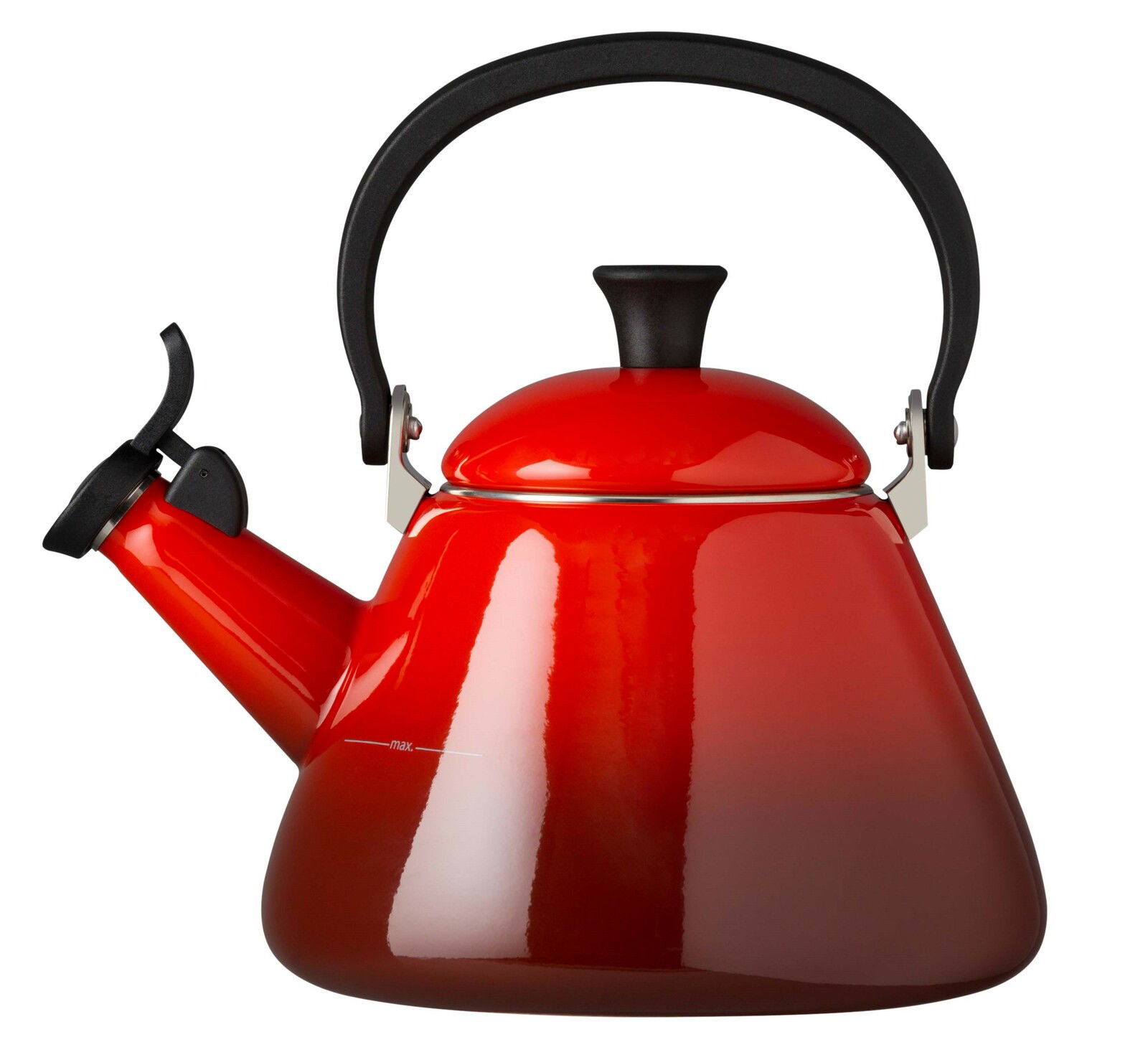 LE CREUSET Wasserkessel Kone 1,6l Kirschrot LE CREUSET Wasserkessel Kone 1,6l Kirschrot