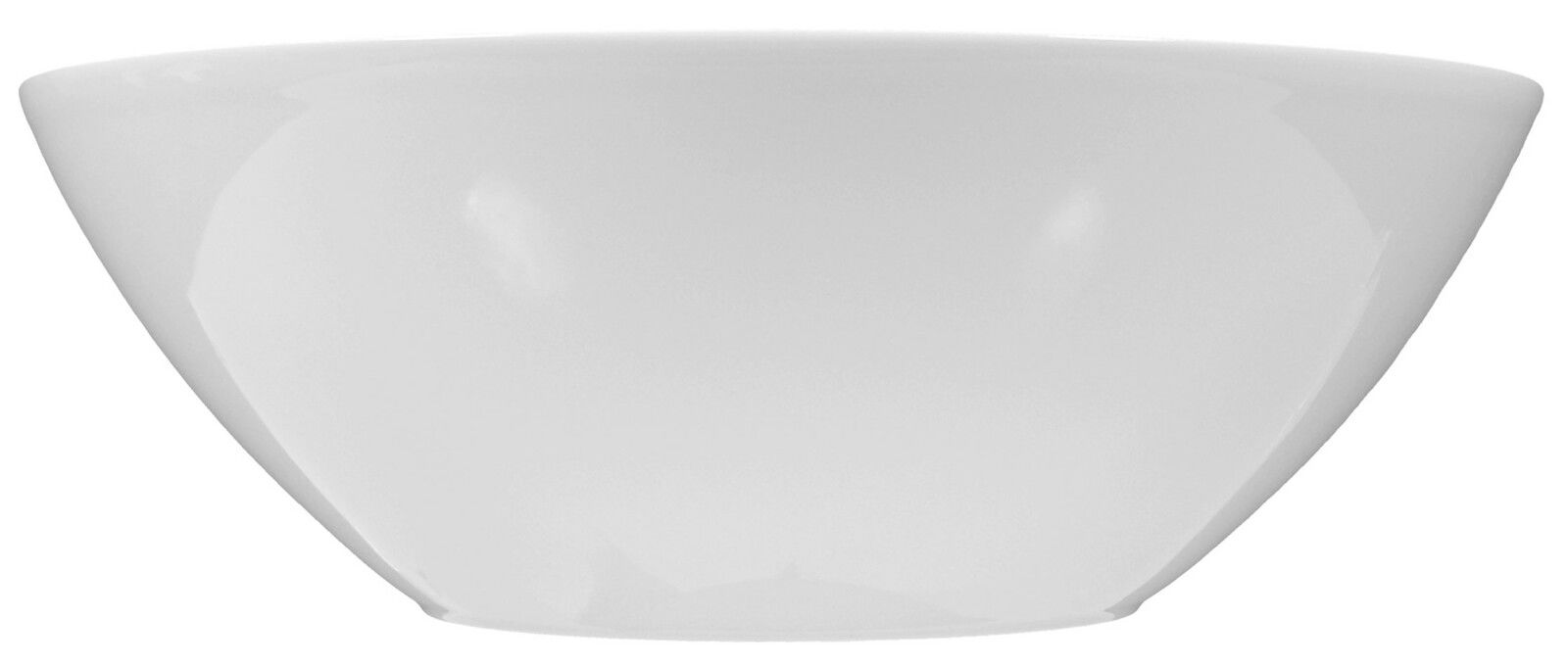 Seltmann Weiden Schüssel RONDO Weiße, runde Schüssel Rondo/Liane 25cm, seitliche Perspektive