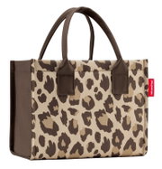 Shopper met luipaardprint, zijaanzicht