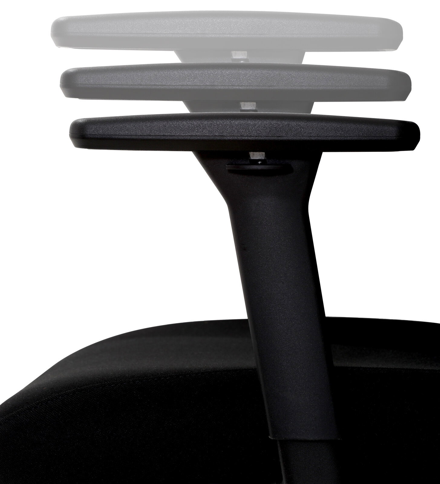 Venda Armlehnen-Set MY TRITON Verstellbare Armlehne eines Bürostuhls, seitliche Perspektive