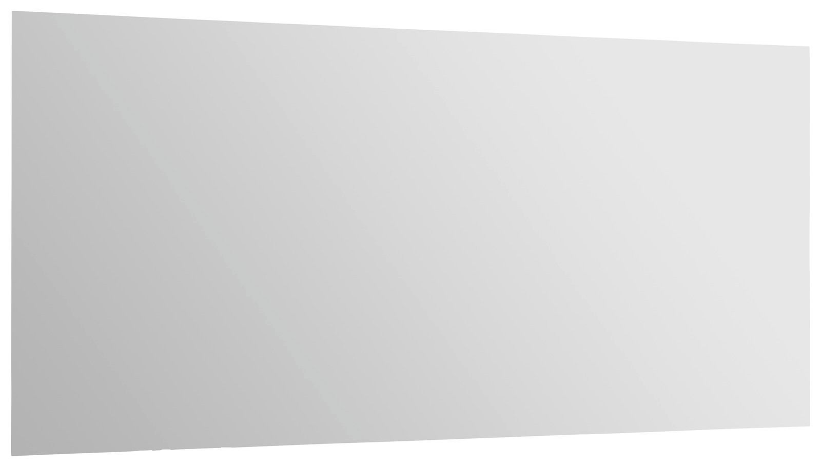 Großer rechteckiger XL-Spiegel in schräger Perspektive