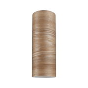 Cilindrische decoratieve parasol Vitus met houtlook, gezien van voren