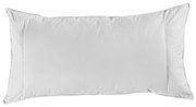 Weißes Kopfkissen Waschmich Plus in der Größe 40x80 cm, Ansicht von oben.