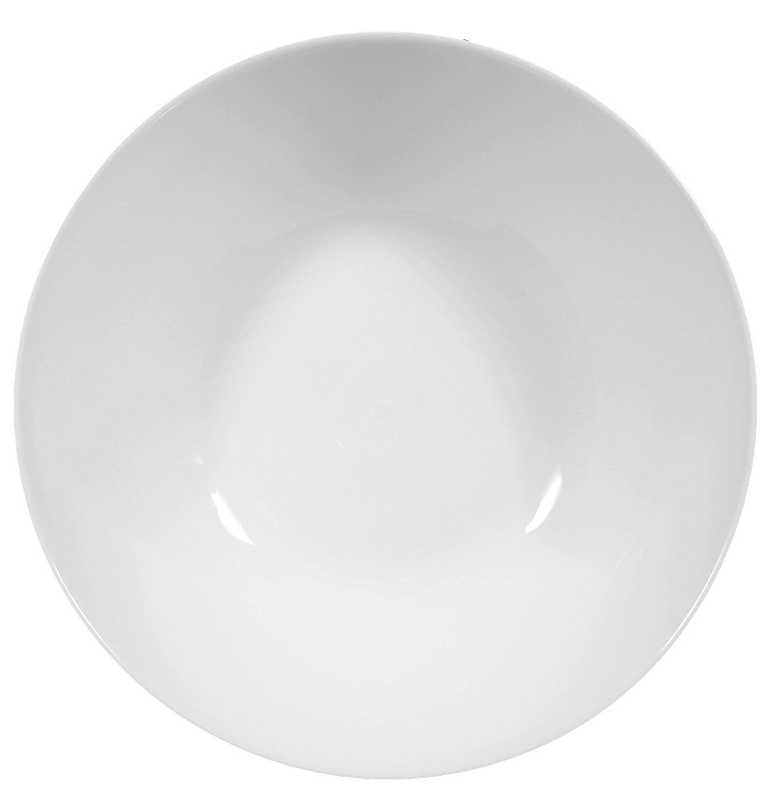 Runde weiße Schüssel Rondo/Liane 24cm, Ansicht von oben