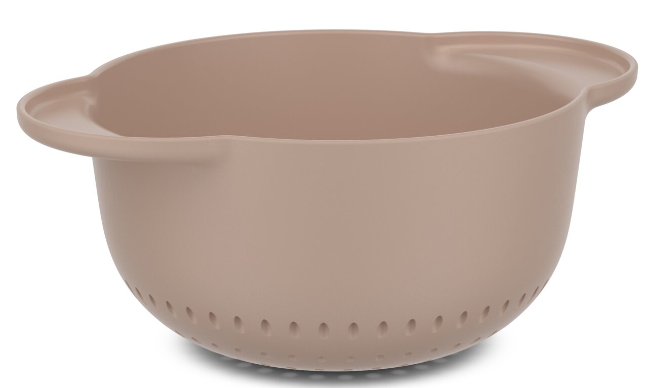 Mepal Seiher CHEF IT Beiger Seiher mit Griffen, seitliche Perspektive