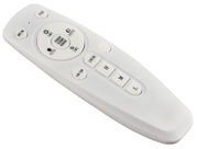 Weiße Fernbedienung für Deckenventilator Speed, Draufsicht