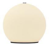 Runde Akku-Tischleuchte in Kugelform, frontal betrachtet